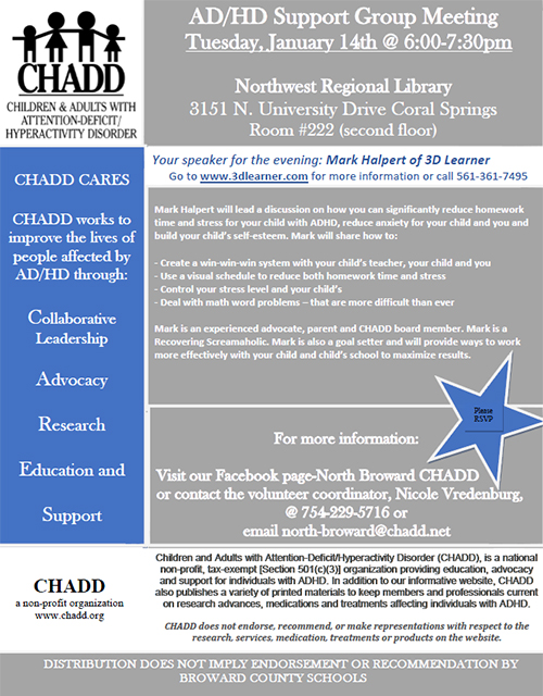CHADD Support Group
