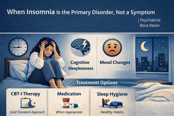 When Insomnia Is the Primary Disorder, Not a Symptom