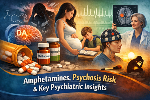 Psychosis Risk With Prescription Amphetamines and Other Key Psychiatric Insights